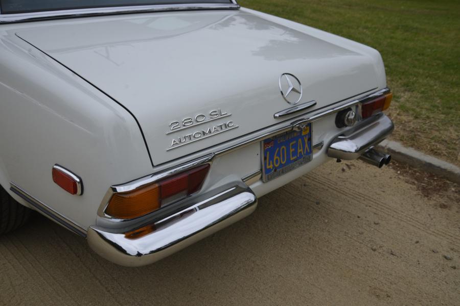 Детали экстерьера Mercedes-Benz 280 SL (W113) 1970 года  (EU) (фото 22 из 74)